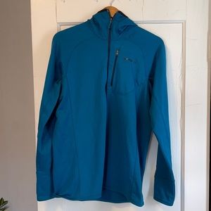 Mens Patagonia R1 fleece hoodie